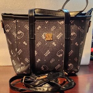 Hello Kitty Black Tote Bag